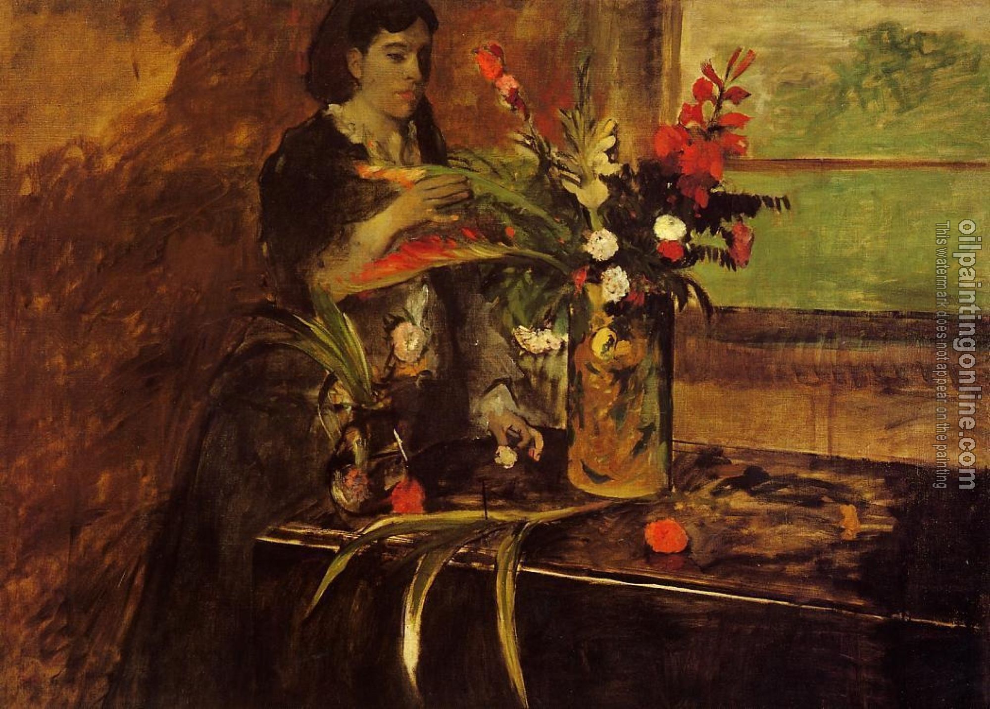 Degas, Edgar - Madame Rene De Gas